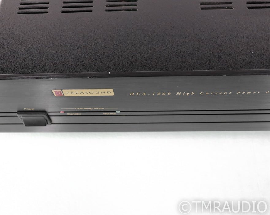 Parasound HCA-1000 Stereo Power Amplifier; HCA1000