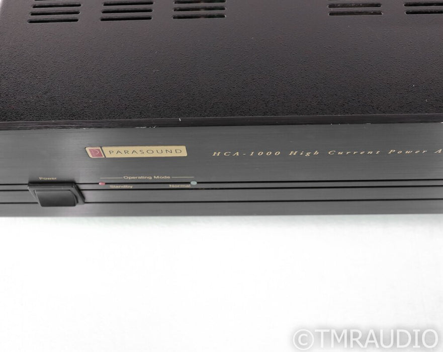 Parasound HCA-1000 Stereo Power Amplifier; HCA1000