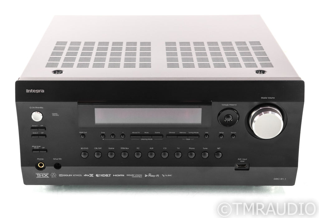 Integra DRC-R1.1 11.2 Channel Home Theater Processor; Black; MM Phono; Remote