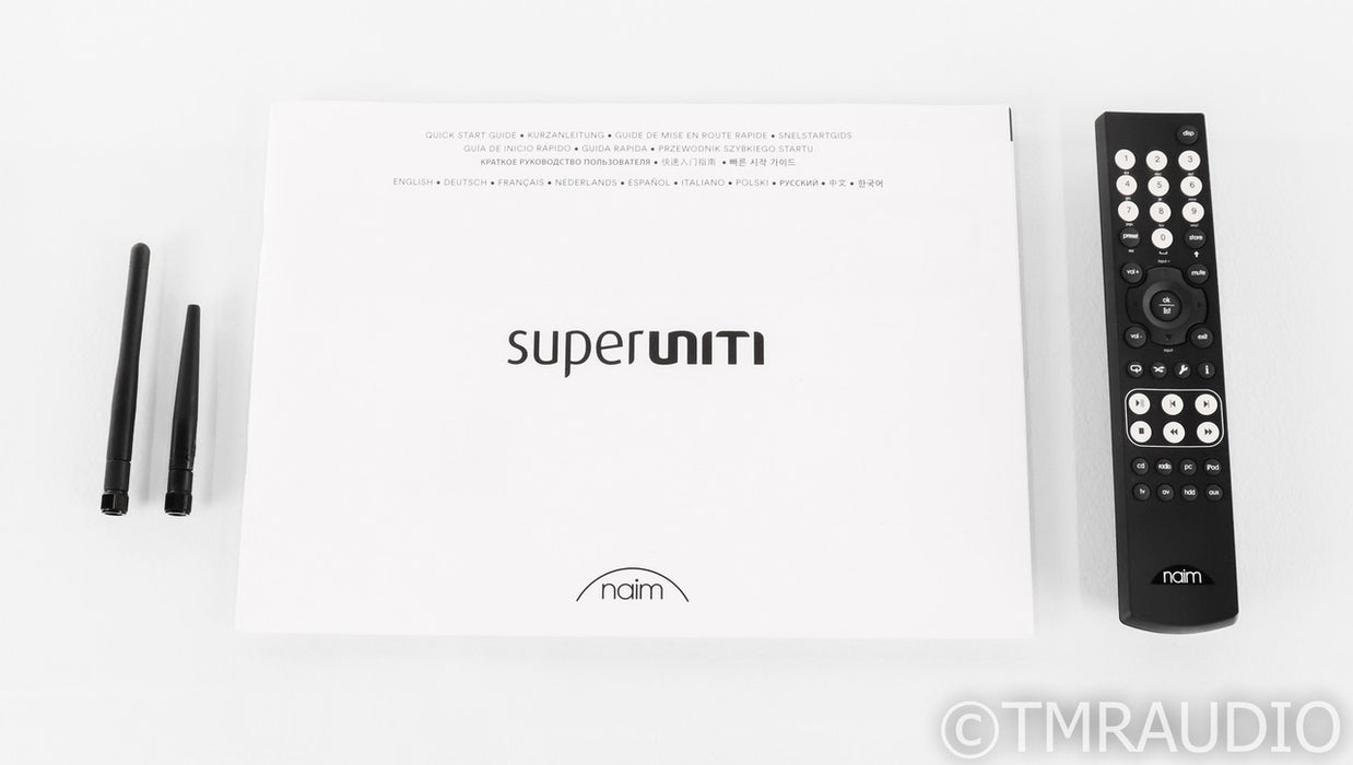 Naim SuperUniti Stereo Integrated Amplifier / DAC; Streaming Player; Remote