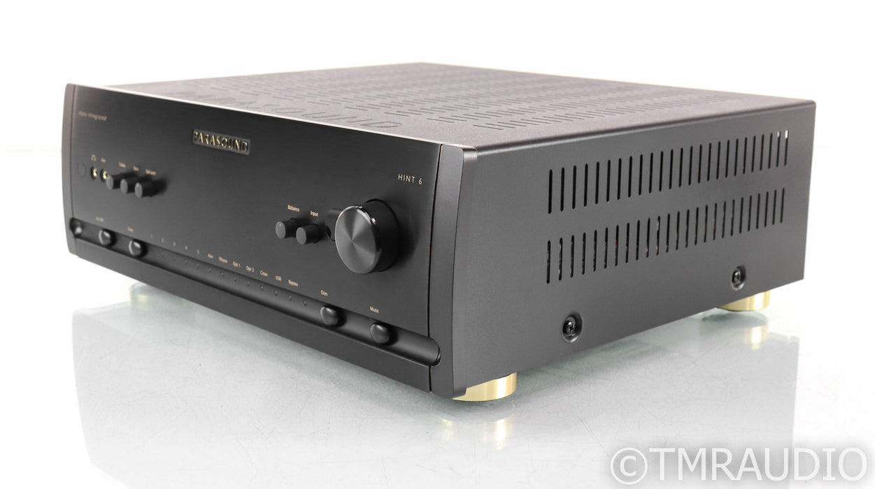 Parasound Halo HINT 6 2.1-Channel Integrated Amplifier; Black; Phono; Remote