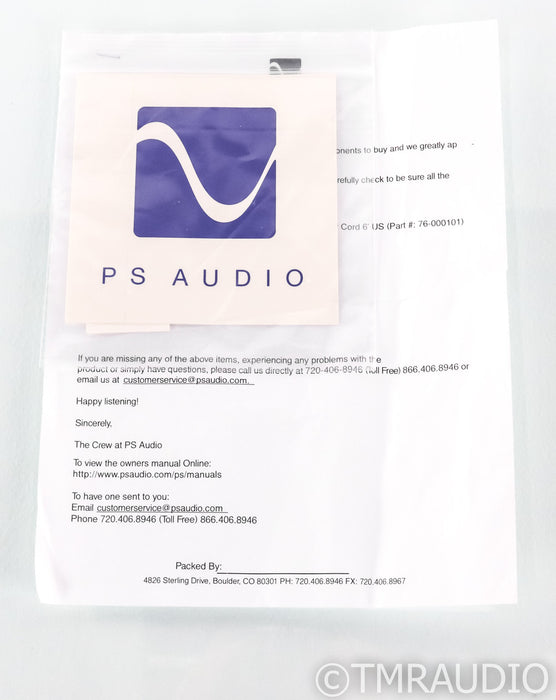 PS Audio NuWave DAC; D/A Converter; Black; DAC3