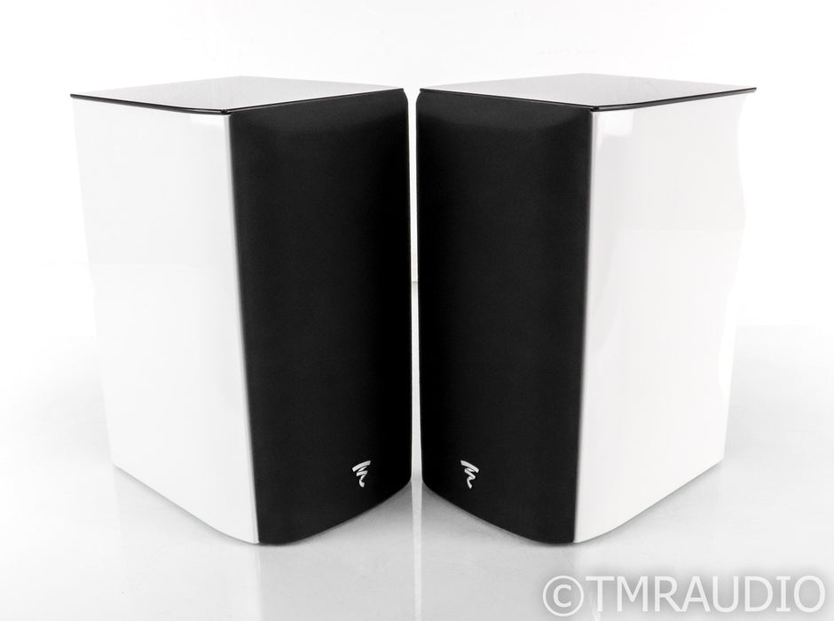 Focal Aria 906 Bookshelf Speakers; White Lacquer Pair