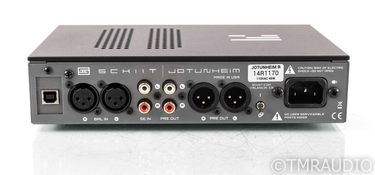 Schiit Jotunheim R Headphone Amplifier; USB DAC; Black
