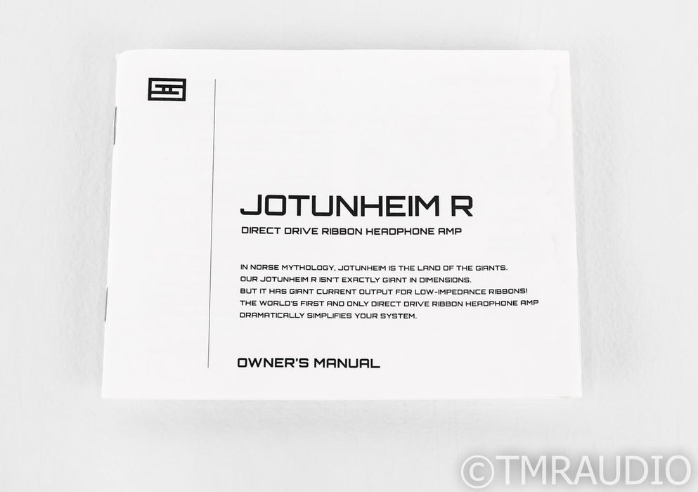 Schiit Jotunheim R Headphone Amplifier; USB DAC; Black