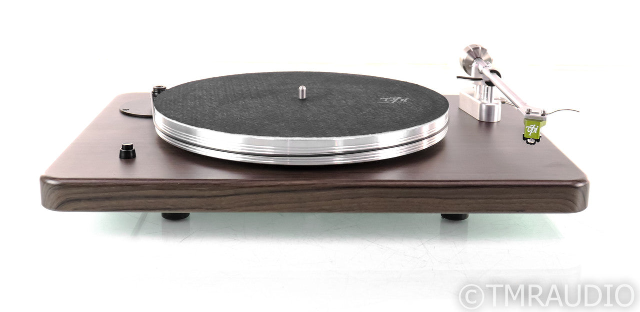 VPI Cliffwood Turntable; Truffle Finish; Grado Prestige Green Cartridge