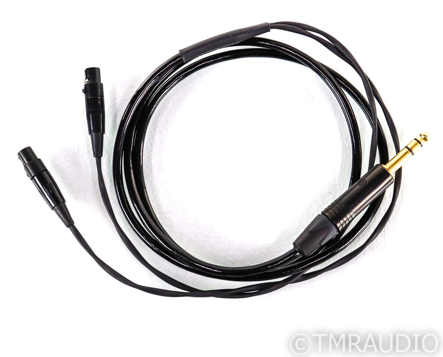 Moon Audio Black Dragon 1/4" Headphone Cable; 5ft; Mini-XLR; Audeze
