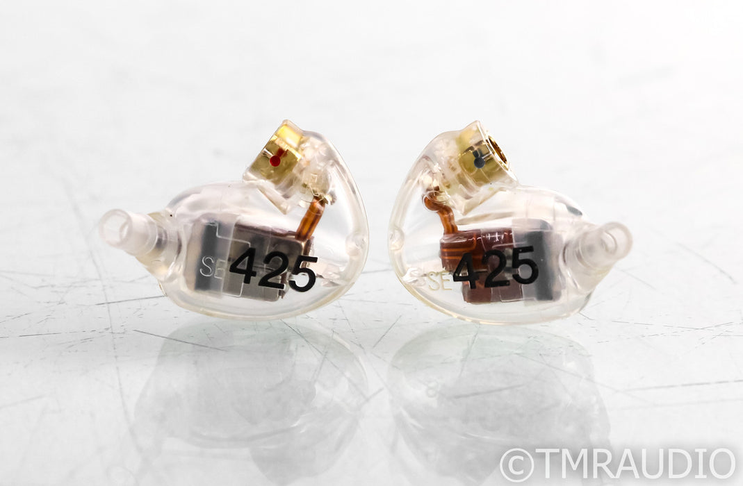 Shure SE425-CL In-Ear Monitor Earbuds; SE-425 CL