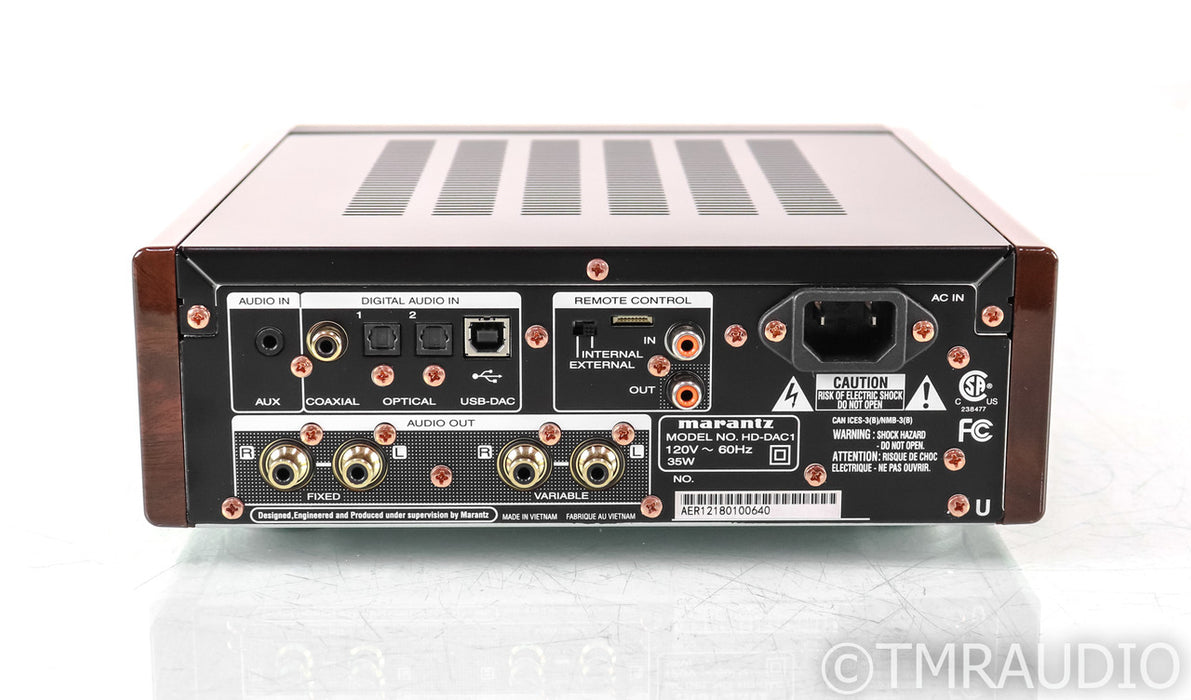Marantz HD-DAC1 DAC; HDDAC1; D/A Converter; Remote
