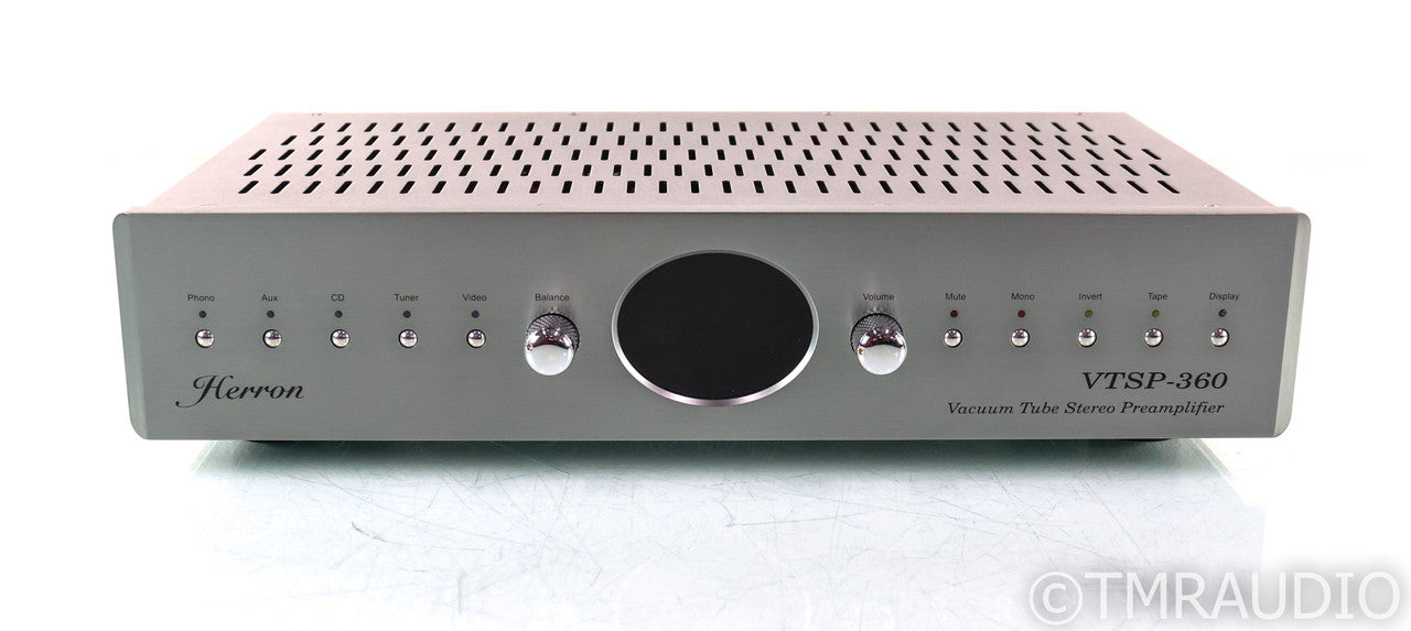 Herron Audio VTSP-360 Stereo Tube Preamplifier; VTSP360 (ESP version)