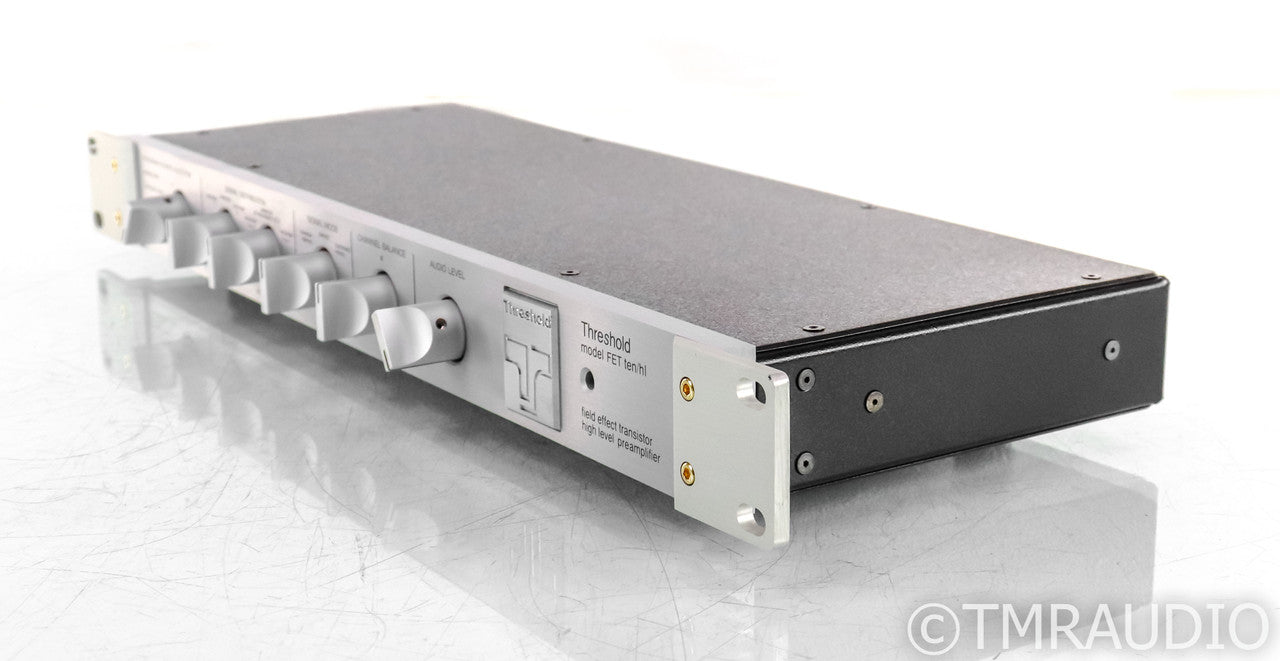 Threshold FET ten/hl Vintage Stereo Preamplifier; 10-HL; Nelson Pass