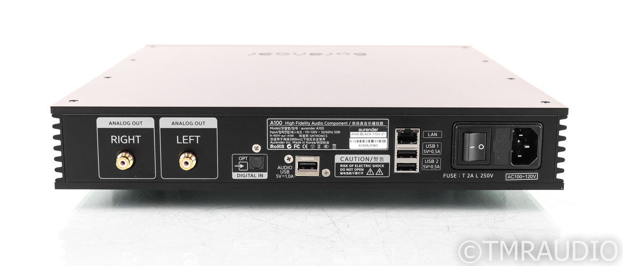 Aurender A100 Music Server / Streamer / MQA DAC; Open Box w/ Warranty