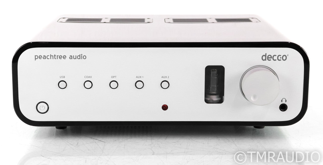 Peachtree Audio Decco2 Stereo Tube Hybrid Integrated Amplifier; DAC; Black