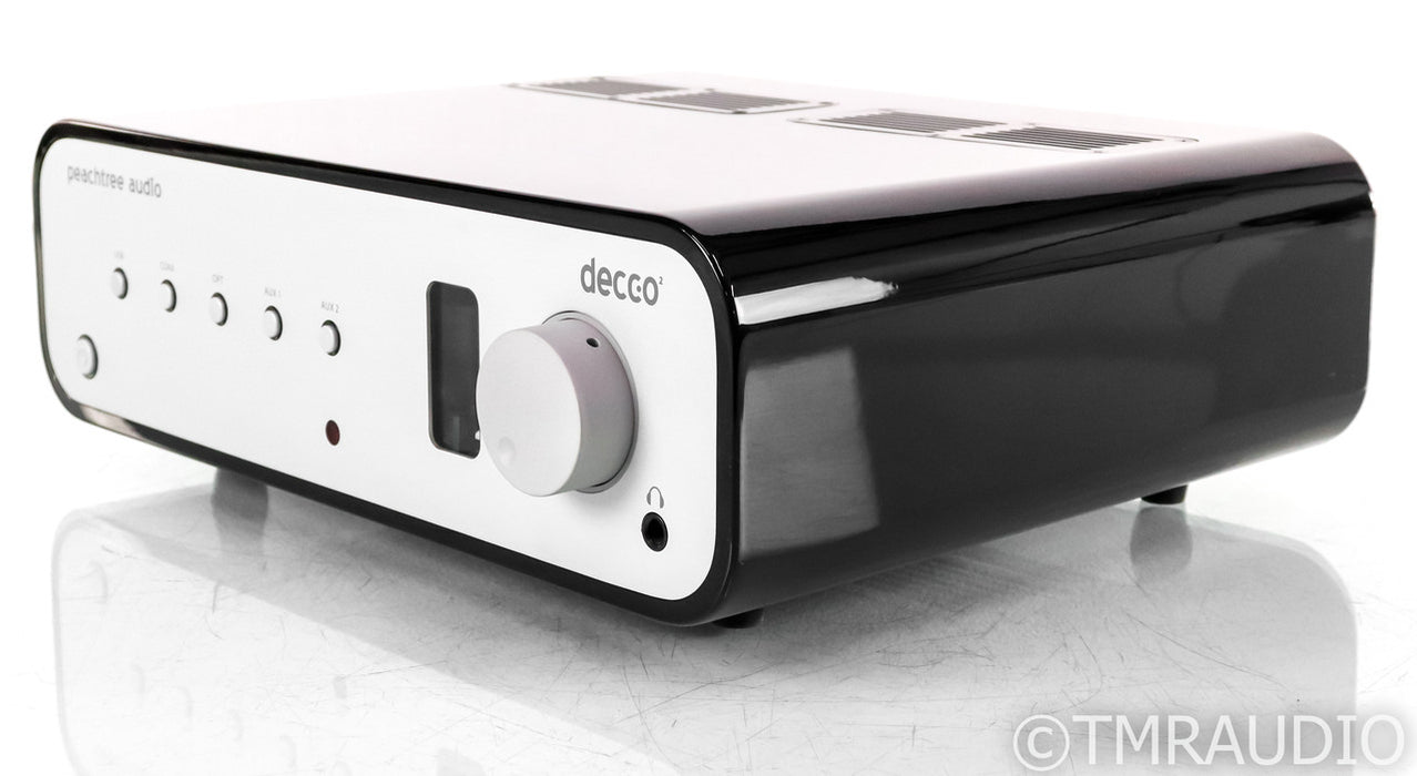 Peachtree Audio Decco2 Stereo Tube Hybrid Integrated Amplifier; DAC; Black