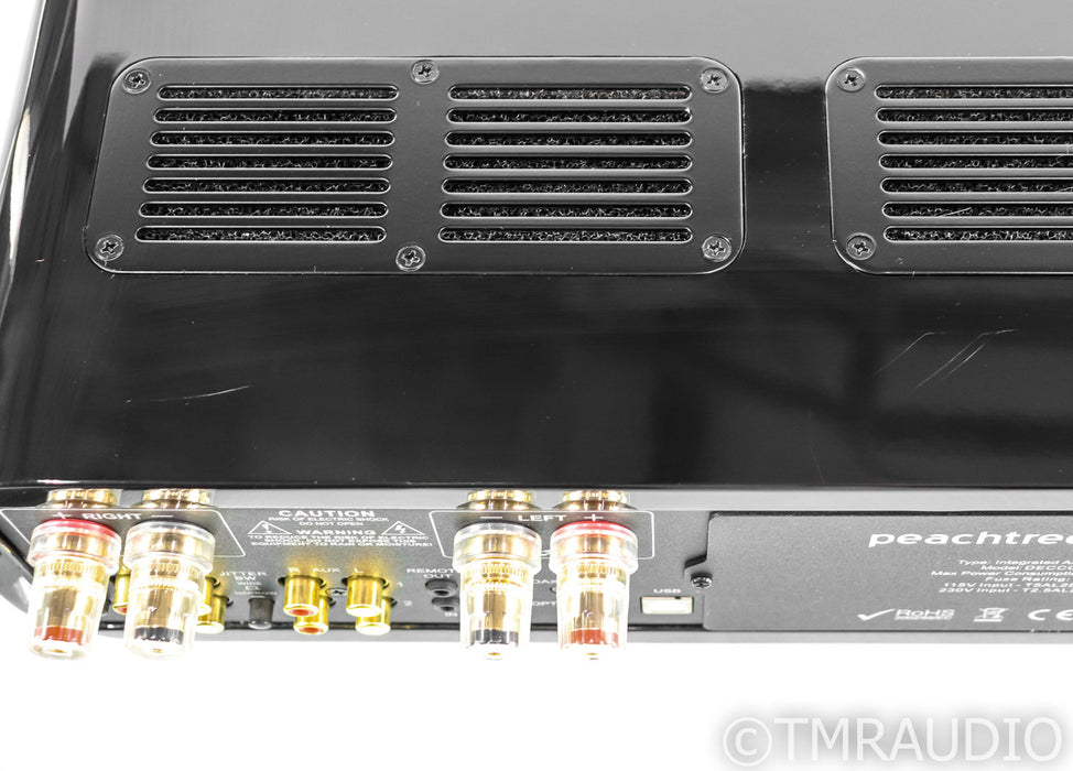 Peachtree Audio Decco2 Stereo Tube Hybrid Integrated Amplifier; DAC; Black