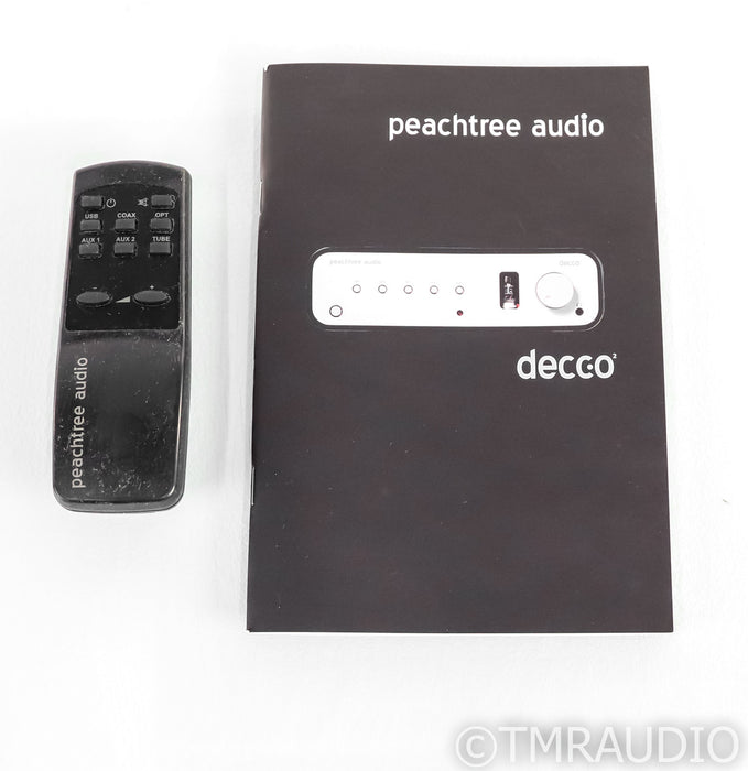 Peachtree Audio Decco2 Stereo Tube Hybrid Integrated Amplifier; DAC; Black