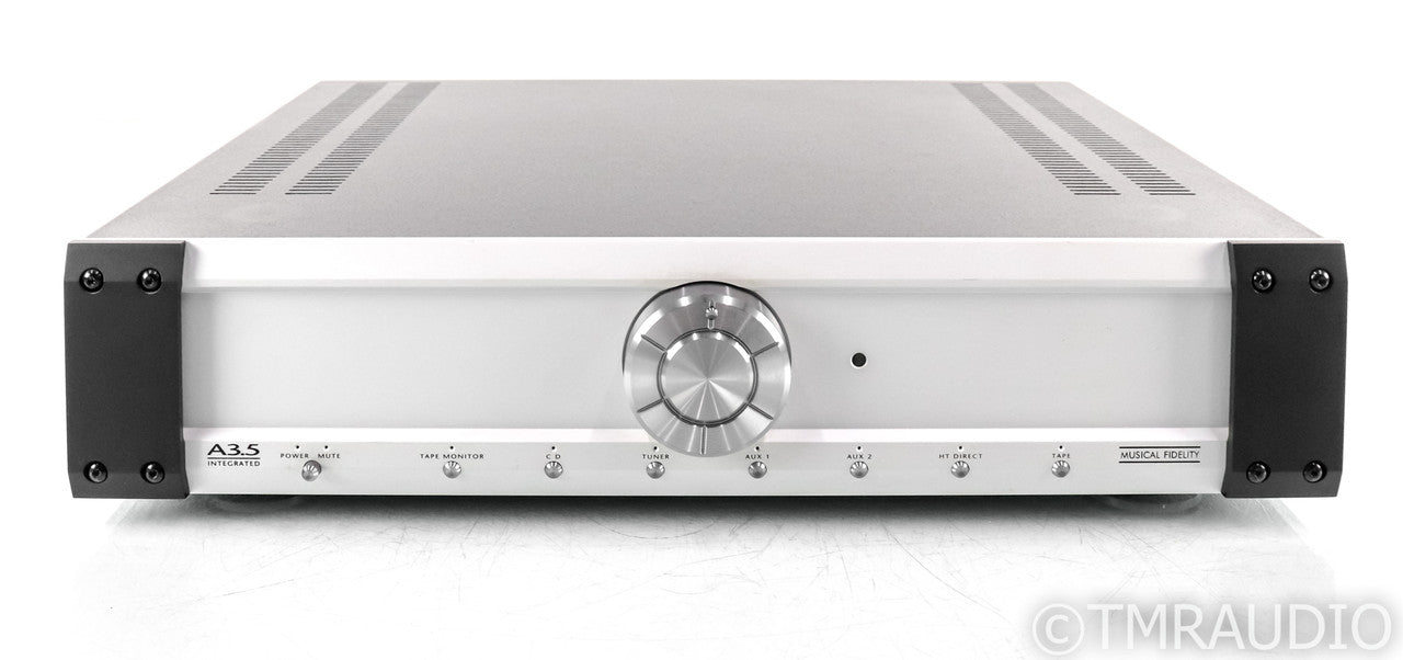 Musical Fidelity A3.5 Stereo Integrated Amplifier; A-3.5; Silver; Remote