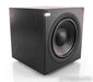 KEF Q400b 10" Powered Subwoofer; Black Oak; Q-400b