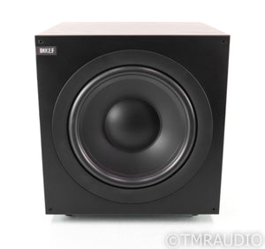 KEF Q400b 10" Powered Subwoofer; Black Oak; Q-400b