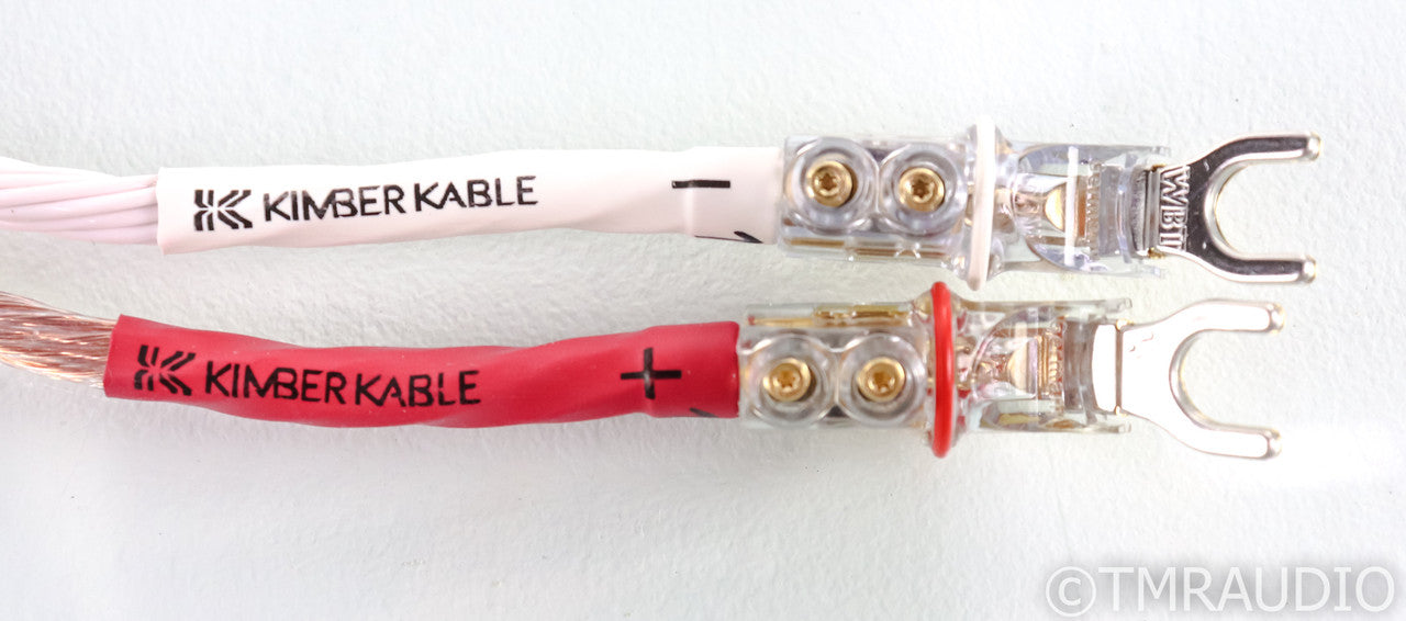 Kimber Kable 12TC Speaker Cables; 8ft Pair; 12-TC