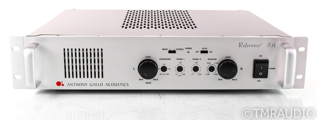 Anthony Gallo Acoustics Reference 3 SA Power Amplifier; Crossover; Subwoofer