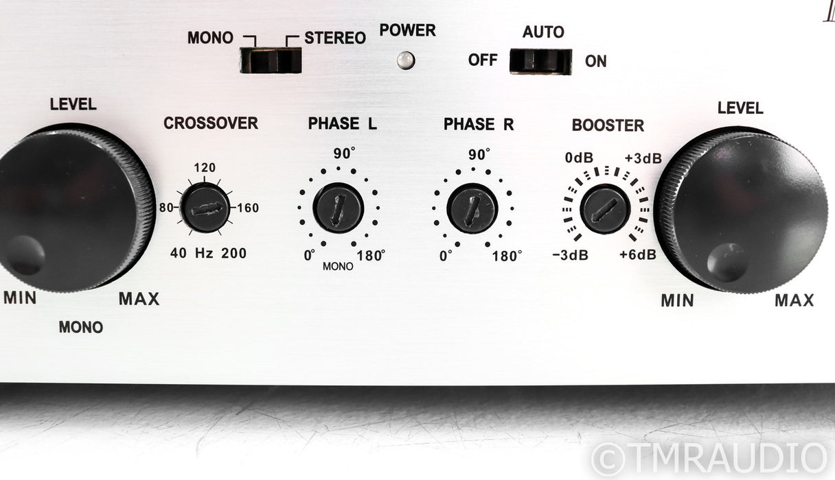 Anthony Gallo Acoustics Reference 3 SA Power Amplifier; Crossover; Subwoofer