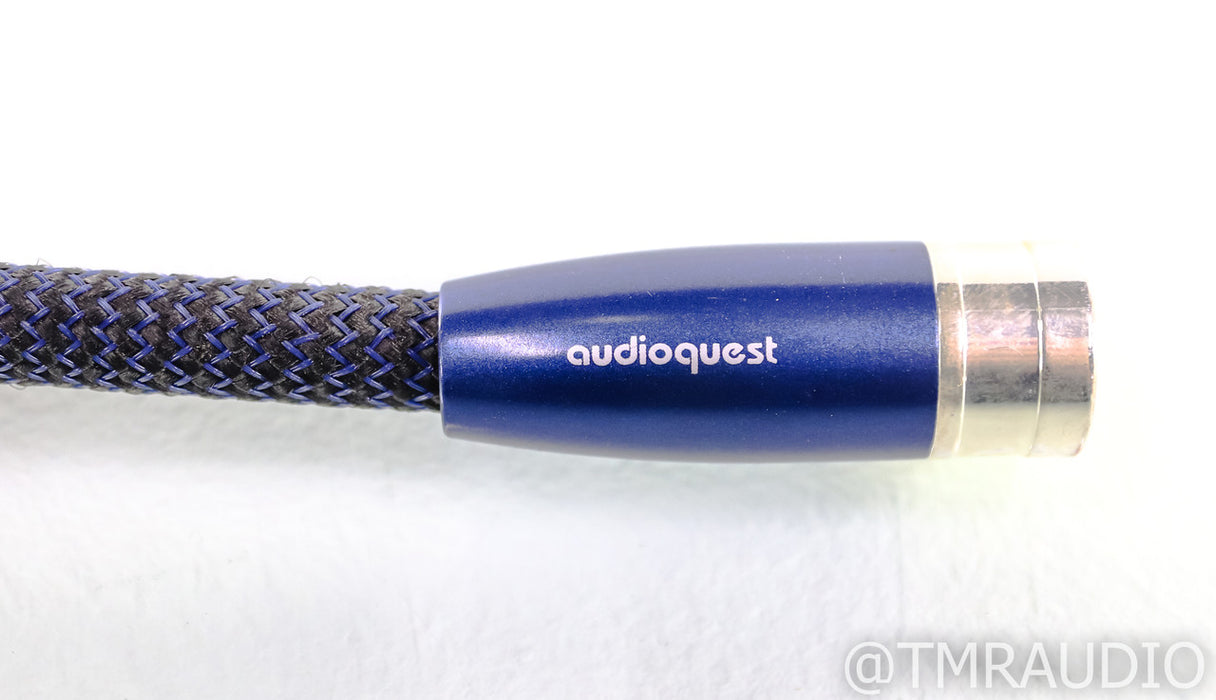 Audioquest Water XLR Cables; 1.5m Pair Balanced Interconnects; 72v DBS