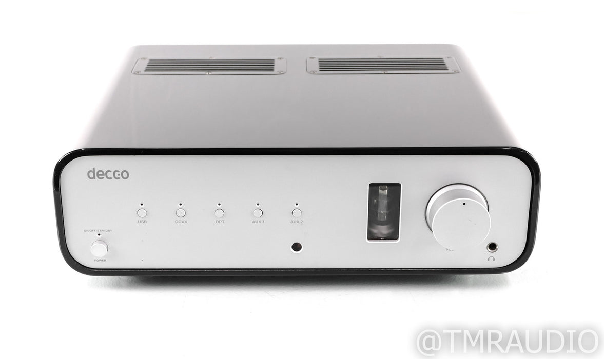 Peachtree Decco Stereo Integrated Amplifier; DAC; Black; AS-IS (Volume Control)