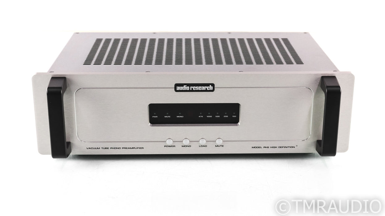 Audio Research PH6 MM / MC Tube Hybrid Phono Preamplifier; PH-6; Remote