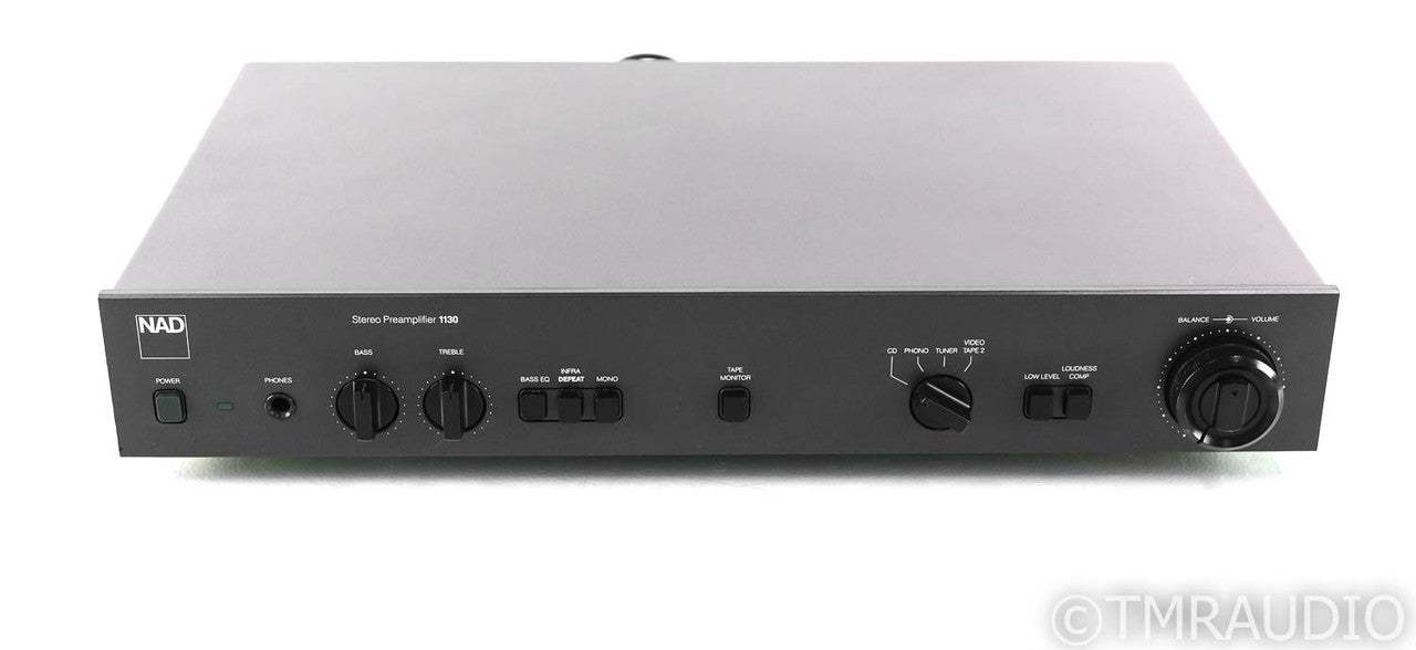 NAD 1130 Vintage Stereo Preamplifier; MM / MC Phono