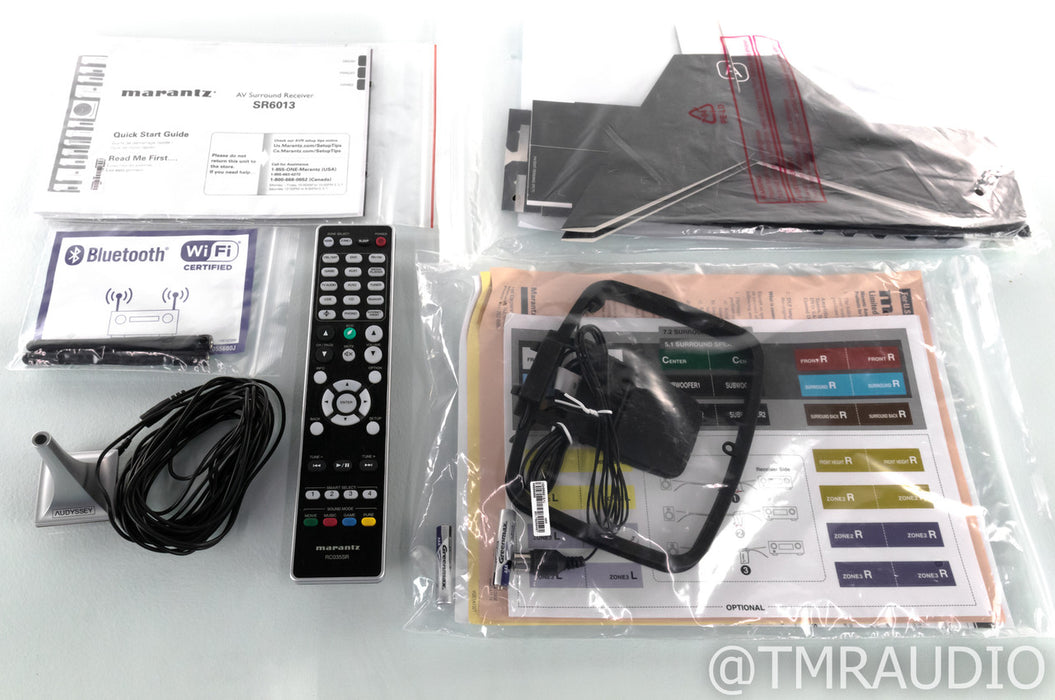 Marantz SR6013 9.2 Channel Home Theater Receiver; SR-6013; Remote; 4K UHD