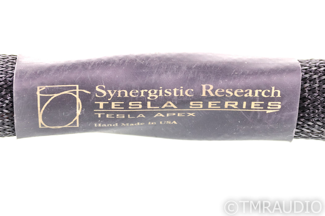 Synergistic Research Tesla Apex Speakers Cables w/ MPC; 8ft Pair