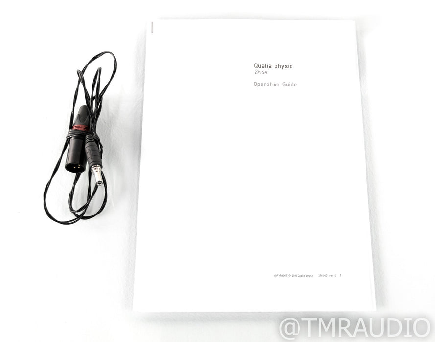 Qualia Physic psu271SV External Linear Power Supply; PSU-271SV; 12VDC 5.2A