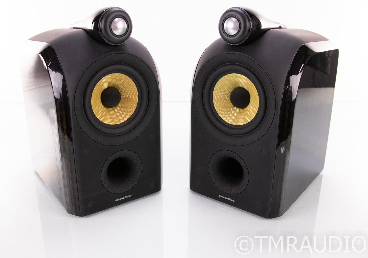B&W PM1 Bookshelf Speakers; Mocha Gloss Pair — The Music Room
