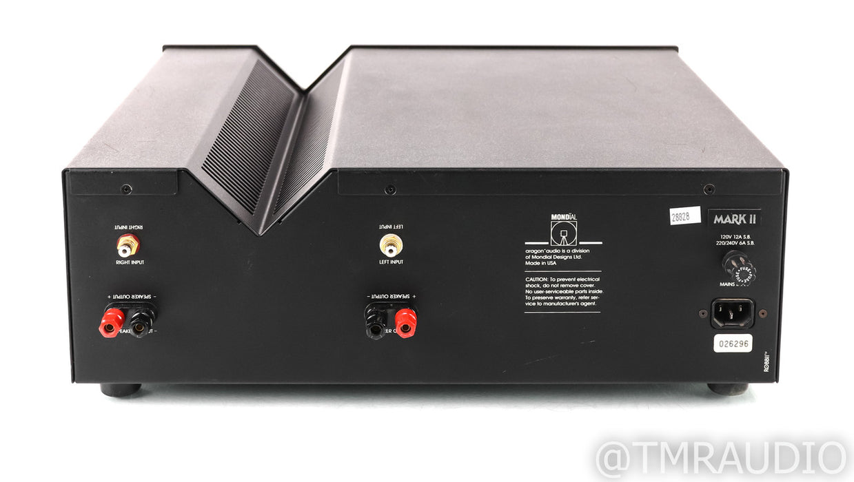 Aragon 4004 MkII Stereo Power Amplifier; Mark 2