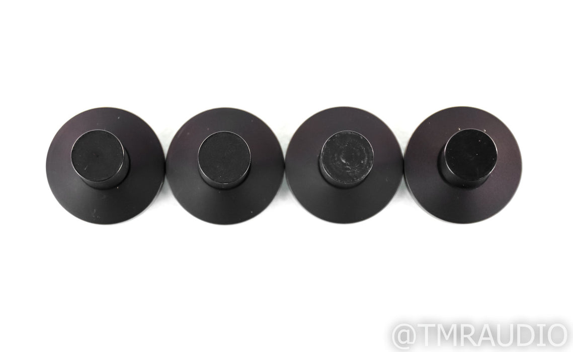Finite Elemente Ceraball Isolation Feet; Black; Set of 4