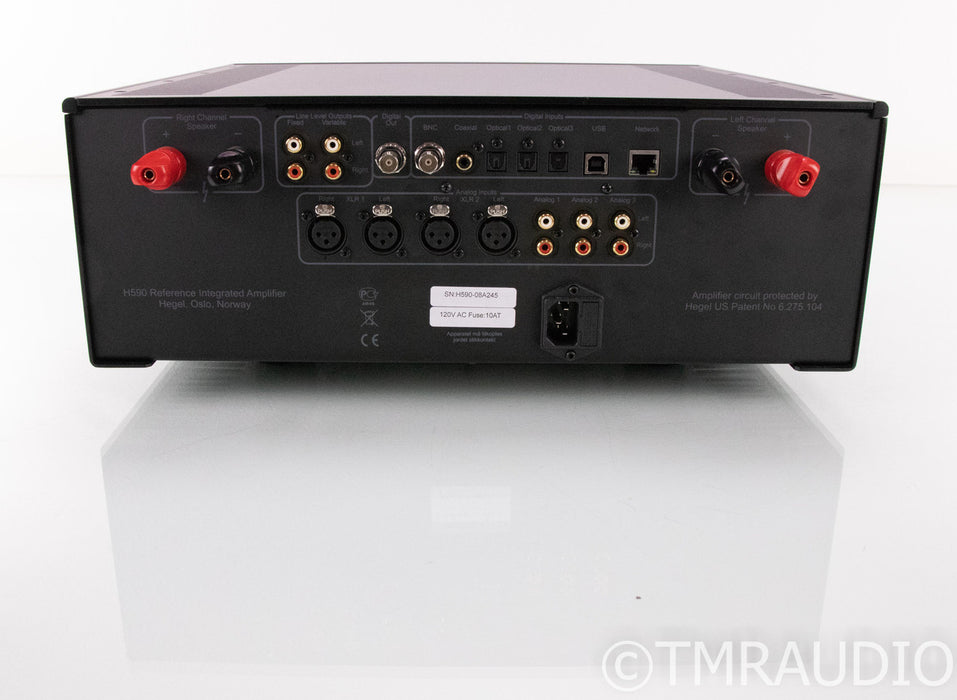 Hegel H590 Stereo Integrated Amplifier; H-590; Remote