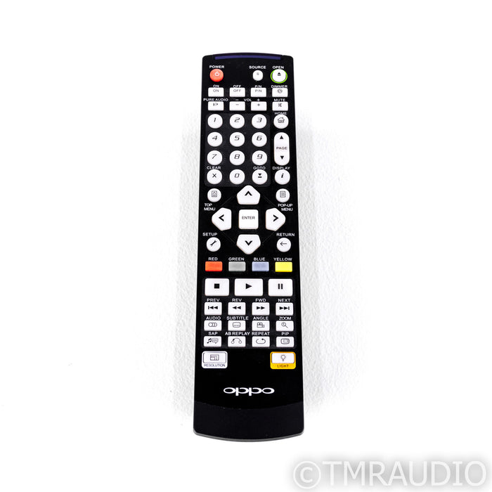 Oppo BDP-83SE Universal Blu-Ray Player; BDP83 Special Edition; Remote