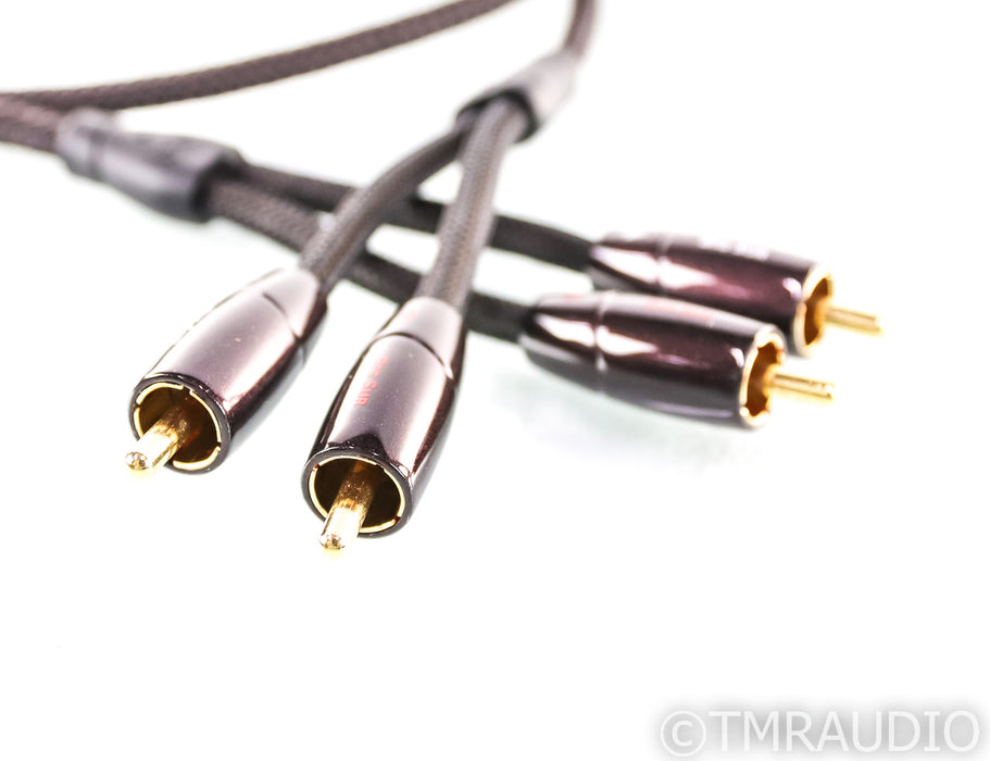AudioQuest Big Sur RCA Cables; 1m Pair Interconnects