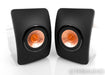 KEF LS50 Bookshelf Speakers; Black Pair