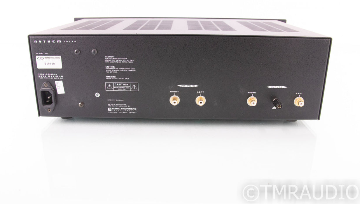 Anthem Pre 1P MM / MC Tube Phono Preamplifier; PRE-1P