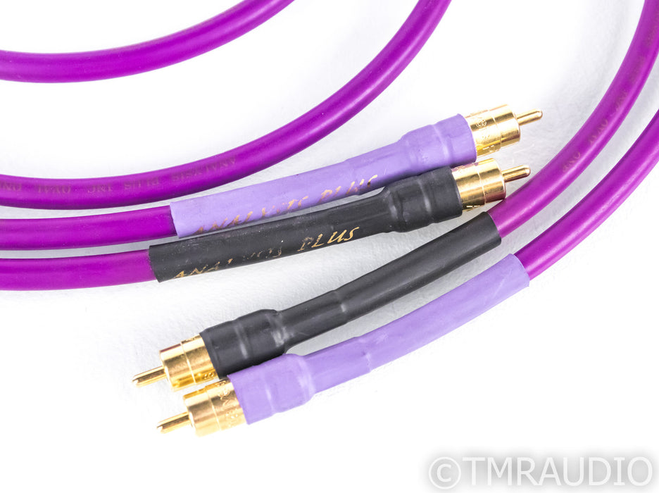 Analysis Plus Oval One RCA Cables; Oval 1; 1.5m Pair Interconnects