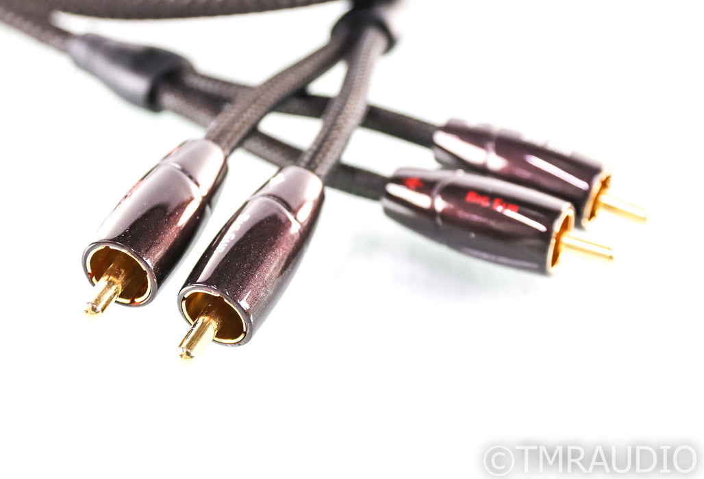 AudioQuest Big Sur RCA Cables; 1.5m Pair Interconnects
