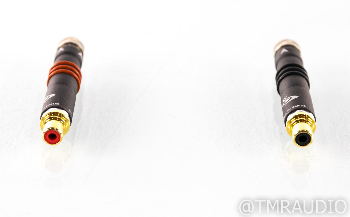 High Fidelity Cables Magnetic RCA Adapters; Destination Pair