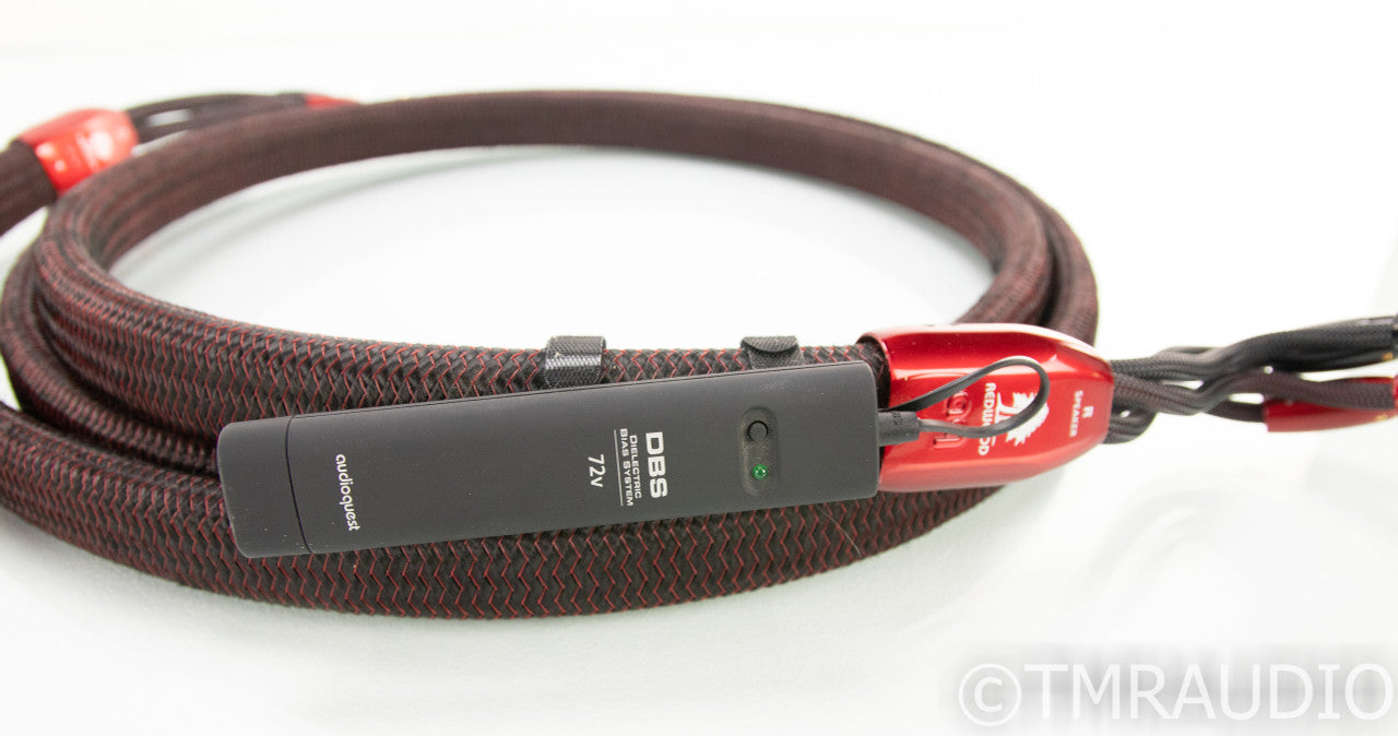 AudioQuest Redwood BiWire Speaker Cables; 10ft Pair; 72v DBS