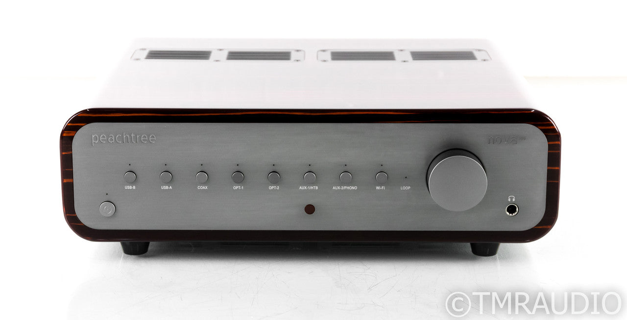 Peachtree Nova 300 Stereo Integrated Amplifier / DAC; Ebony Mocha; Nova300 - MINT