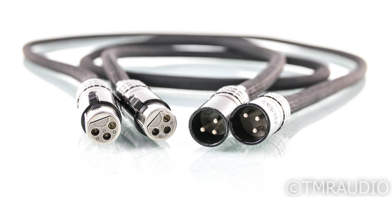 Silent Source Signature XLR Cables; 1.2m Pair Balanced Interconnects
