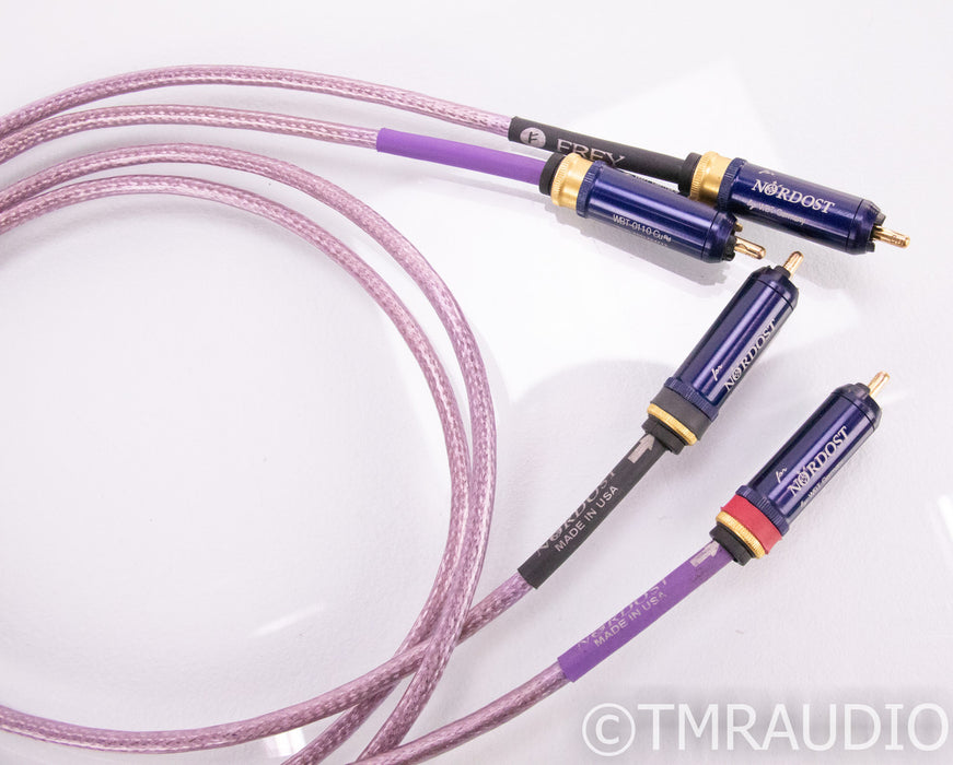 Nordost Frey RCA Cables; 1m Pair Interconnects