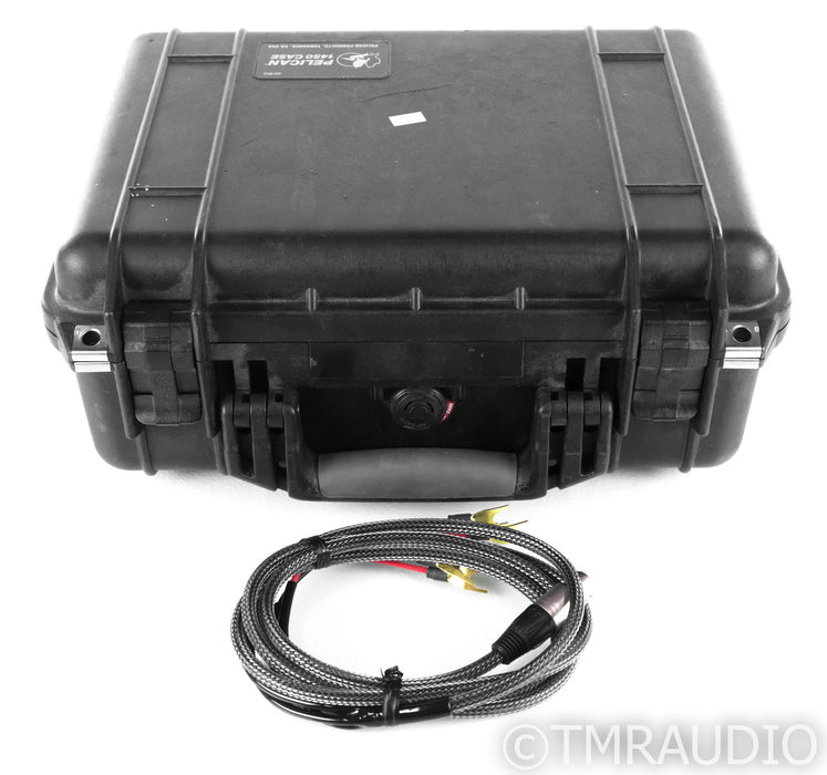 AKG K-1000 Vintage Open Back Headphones; Pelican Case; Early "Bass Heavy" Model