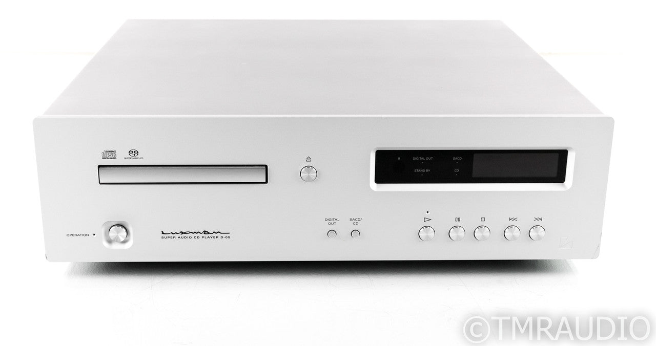 Luxman D-05 SACD / CD Player; Transport; D05; Remote; U.S. Version